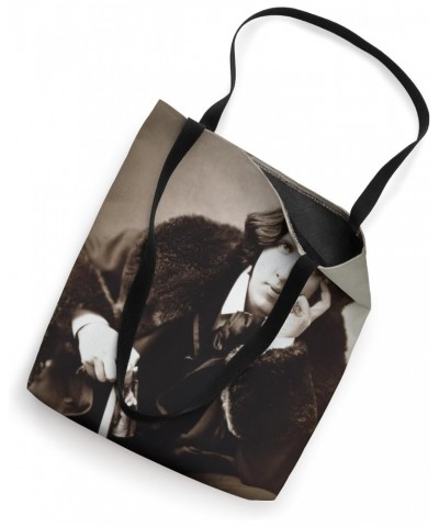 Oscar Wilde Portrait Tote Bag $11.76 Totes