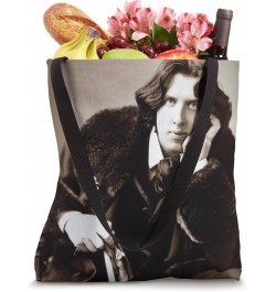 Oscar Wilde Portrait Tote Bag $11.76 Totes