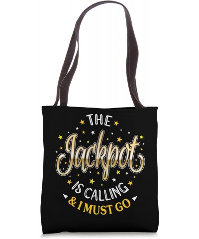 Slot Machine Jackpot Is Calling Casino Slots Gambler Tote Bag $10.40 Totes