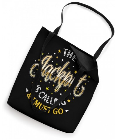 Slot Machine Jackpot Is Calling Casino Slots Gambler Tote Bag $10.40 Totes