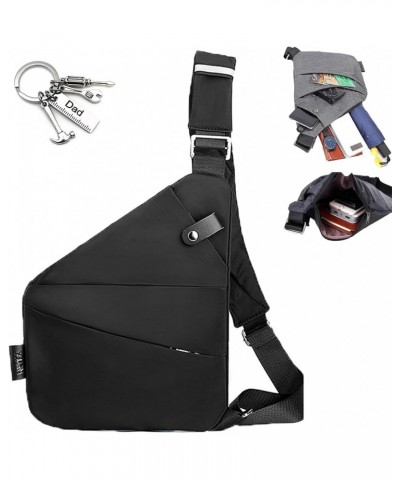 Anti Theft Bag - Anti Theft Travel Bag, Cross Body Travel Bag Black $8.75 Messenger Bags