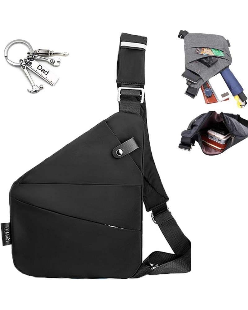 Anti Theft Bag - Anti Theft Travel Bag, Cross Body Travel Bag Black $8.75 Messenger Bags