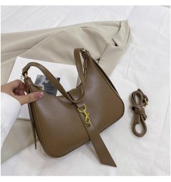 Leather Tote Handbag Fashion Shoulder Bags for Women Hobo Tote Handbag with Zipper Closure Light Brown $17.66 Totes