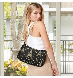 Crocodile Bush Green Cute Purse Bag Small Hobo Bag Women Small Handbag Chain Shoulder Bags Formal Golden Eiffel Tower Black $...