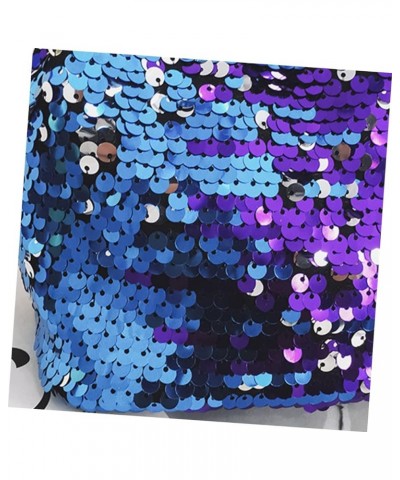 2pcs Mini Women's Shoulder Crossbody Chain Bag Sequin Blue Bucket Blue $10.44 Crossbody Bags