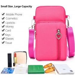 Universal Crossbody Wallet Phone Bag for Women Mini Shoulder Arm Bag Cell Phone Purse Compatible for iPhone/Samsung Galaxy… R...