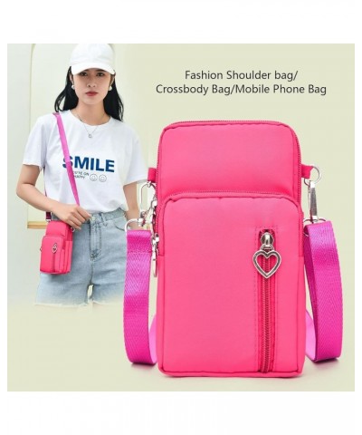 Universal Crossbody Wallet Phone Bag for Women Mini Shoulder Arm Bag Cell Phone Purse Compatible for iPhone/Samsung Galaxy… R...