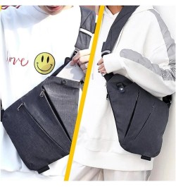 Crossbody Sling Bag,Anti-theft Crossbody Bag,Crossbody Sling Backpack Sling Bag Travel Hiking Chest Bag Daypack Black $11.70 ...