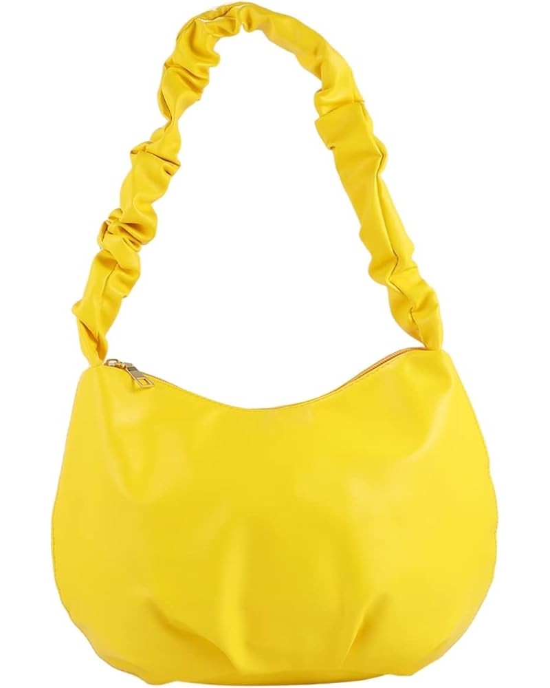 Bag Clutch Purses for Women Casual Handbags for Women Shoulder Bags Clutch Purses for Women Wedding Yellow $9.68 Totes