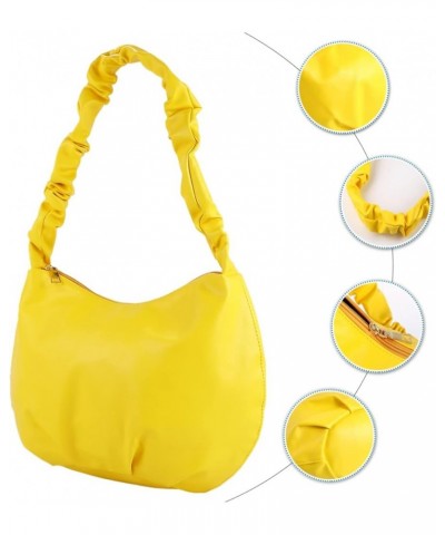 Bag Clutch Purses for Women Casual Handbags for Women Shoulder Bags Clutch Purses for Women Wedding Yellow $9.68 Totes