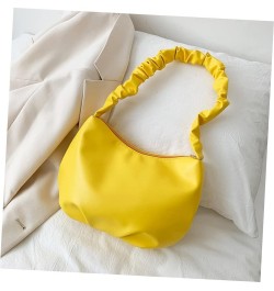 Bag Clutch Purses for Women Casual Handbags for Women Shoulder Bags Clutch Purses for Women Wedding Yellow $9.68 Totes