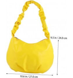 Bag Clutch Purses for Women Casual Handbags for Women Shoulder Bags Clutch Purses for Women Wedding Yellow $9.68 Totes