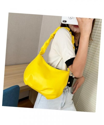 Bag Clutch Purses for Women Casual Handbags for Women Shoulder Bags Clutch Purses for Women Wedding Yellow $9.68 Totes