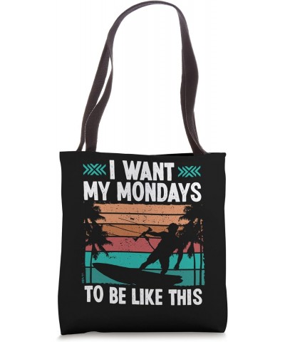 Kiteboarder Vintage Mondays to be like this Kitesurfer Tote Bag $15.00 Totes