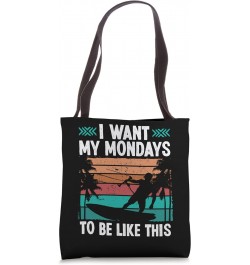 Kiteboarder Vintage Mondays to be like this Kitesurfer Tote Bag $15.00 Totes