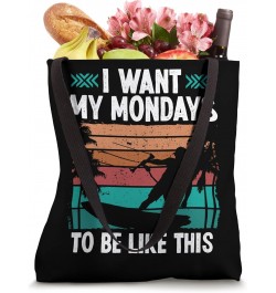 Kiteboarder Vintage Mondays to be like this Kitesurfer Tote Bag $15.00 Totes