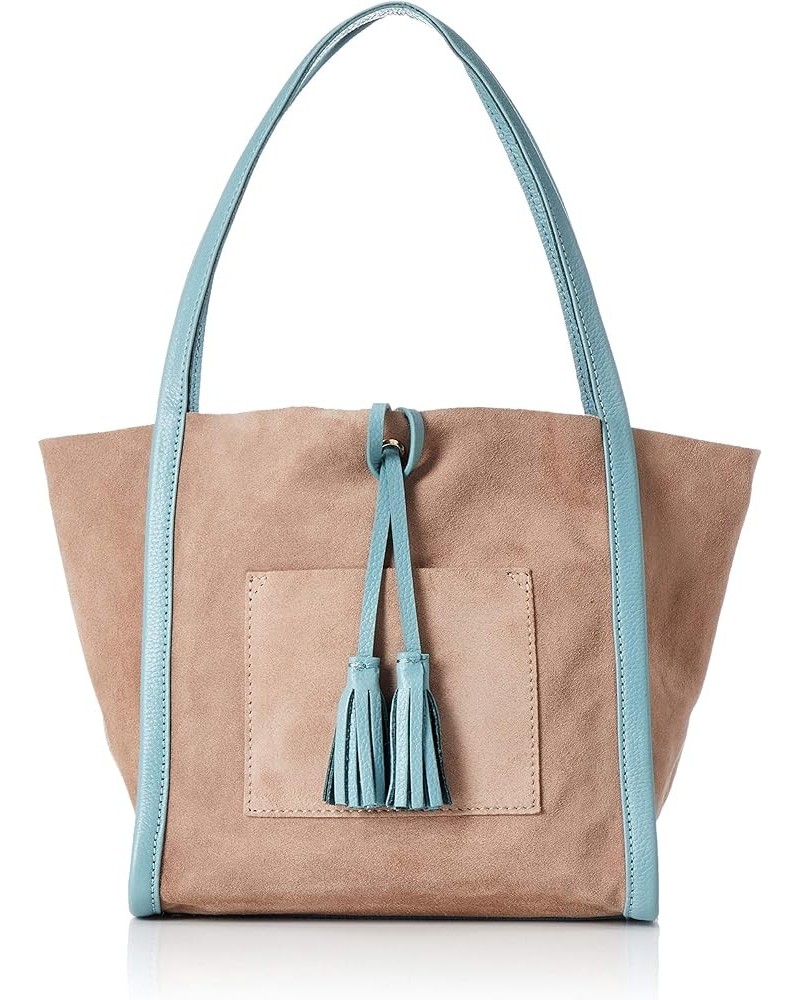 Symboro 690006 Suede Handbag, 3 Colors Available Oak $32.89 Handbags