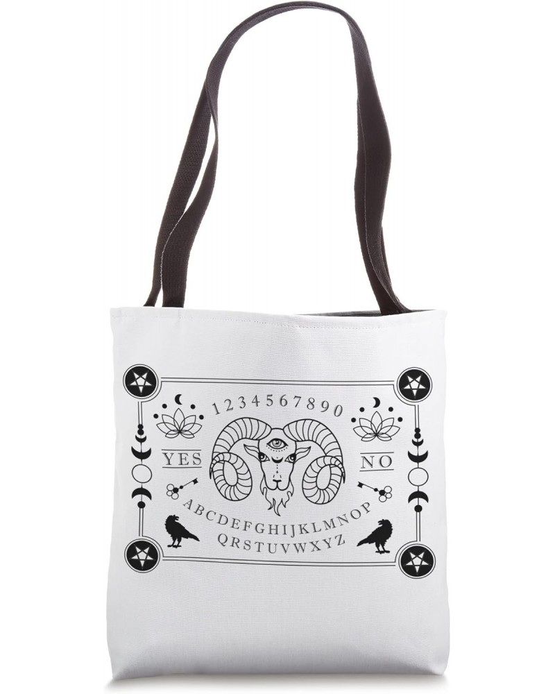 Creepy Horror Capricorn Ouija Board Halloween Art Tote Bag $13.20 Totes