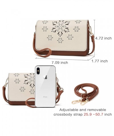 Crossbody Bags for Women Small Cell Phone Shoulder Bag Wristlet Wallet with Small Wallets $30.15 Wristlets