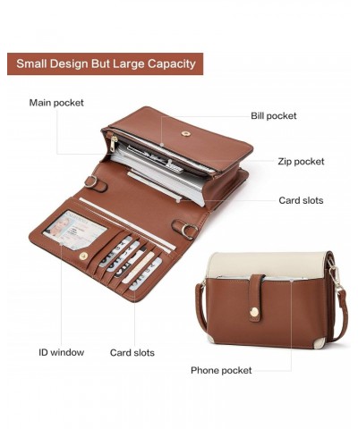 Crossbody Bags for Women Small Cell Phone Shoulder Bag Wristlet Wallet with Small Wallets $30.15 Wristlets