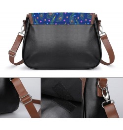 Vintage Shoulder Bag Crossbody Handbag, Small Leather Shoulder Bag, Handbag for Women Pattern (721) $18.44 Totes