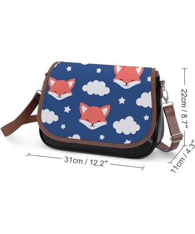 Printed Shoulder Crossbody Bag Leather Hobo Bags Medium Ladies Top Handles Satchels Cute Cartoon Toys Color10 $18.49 Hobo Bags