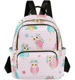 Small Backpack for Women Travel Bag Cute Owls Cartoon Style Daypack Purse Fashion Shoulder Bag Rucksack Small B13 $13.25 Back...