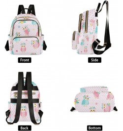 Small Backpack for Women Travel Bag Cute Owls Cartoon Style Daypack Purse Fashion Shoulder Bag Rucksack Small B13 $13.25 Back...