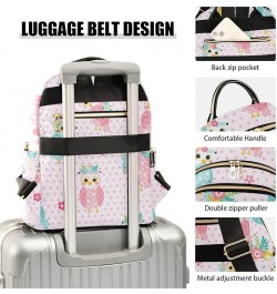 Small Backpack for Women Travel Bag Cute Owls Cartoon Style Daypack Purse Fashion Shoulder Bag Rucksack Small B13 $13.25 Back...