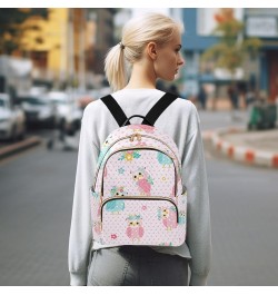 Small Backpack for Women Travel Bag Cute Owls Cartoon Style Daypack Purse Fashion Shoulder Bag Rucksack Small B13 $13.25 Back...