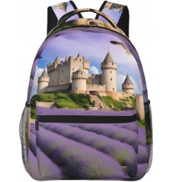 Beautiful Lavender Stylish And Lightweight Backpack,Comfortable To Carry,Multi-Pocket Design,23l Capacity,Easily Meet Your Da...