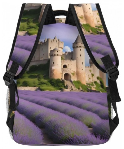 Beautiful Lavender Stylish And Lightweight Backpack,Comfortable To Carry,Multi-Pocket Design,23l Capacity,Easily Meet Your Da...