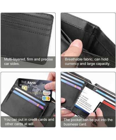 Jamaican Flag 2023 new men's short bi-fold wallet black-style8 $11.18 Wallets