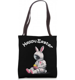 Easter Rabbit Easter Eggs Egg Hunt Astronaut Happy Easter Tote Bag $16.77 Totes