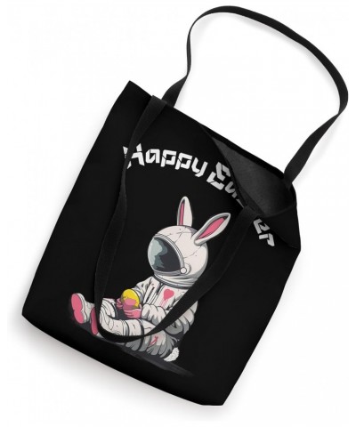 Easter Rabbit Easter Eggs Egg Hunt Astronaut Happy Easter Tote Bag $16.77 Totes