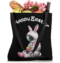 Easter Rabbit Easter Eggs Egg Hunt Astronaut Happy Easter Tote Bag $16.77 Totes