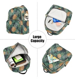 Tropical Pineapple Vintage Women's Backpack Purse Causal Daypack Work Travel College Business Trip Bag Shoulder Bag Small $14...