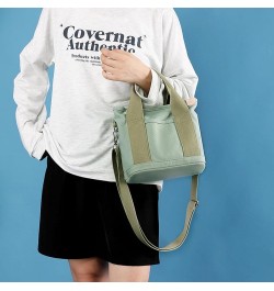 Canvas Tote Bag for Women, Multi-Pocket Handbag Crossbody Bags with Zipper, Shoulder Bag Messenger Bag Handbag Purse Green $1...