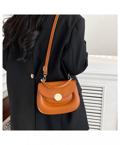 Women Small Crossbody Bags Shoulder Bag Classic Satchel Handbags Ladies Cute Purses 3 Brown $8.56 Satchels