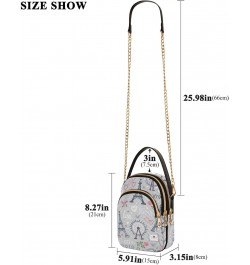 Eiffel Tower Valentines Day Crossbody Bags for Women Hand Bag Small Sling Shoulder Travel Bag Mini Wallet Phone Purse $12.38 ...