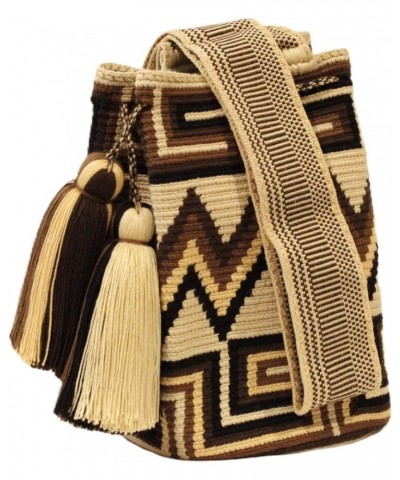 Authentic Premium Wayuu Bag, Artisanmade Craft,Limited Edition Brown $21.50 Hobo Bags