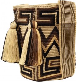 Authentic Premium Wayuu Bag, Artisanmade Craft,Limited Edition Brown $21.50 Hobo Bags