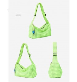 Crossbody bag for women's casual and minimalist middle and high school students, class bag, shoulder bag Fluorescent Green $1...