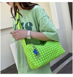 Crossbody bag for women's casual and minimalist middle and high school students, class bag, shoulder bag Fluorescent Green $1...