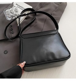 assic Purse for Daily Office Use Solid Color Bag Black $12.82 Crossbody Bags