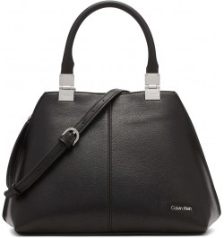 Granite Geometric Satchel Black/Silver $51.72 Satchels