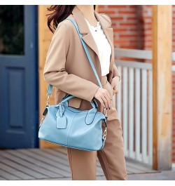 Shoulder Handbag for Women Designer Tote Purse Hobo Bag Leather Top Handle Satchel Handbag Crossbody Bag for Office Blue $35....