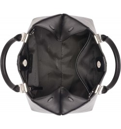 Granite Geometric Satchel Black/Silver $51.72 Satchels