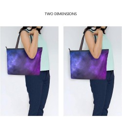 Hobo Purses and Handbags for Women Starry Sky Shoulder Handbag With Zipper Starry Sky $13.10 Others