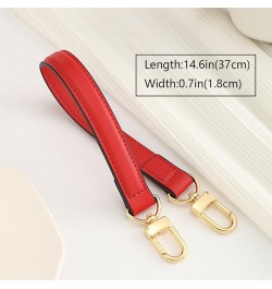 Purse Hand Wrist Strap,Vachetta Leather Replacement Wristlet Keychain Strap for Clutch Bag (Width:0.43in&Length:8.5in-Apricot...